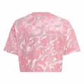 Miniatyrbild 2 av 6: Barn T-shirt med kortärm Adidas Jg Fi Aop Rosa - 11-12 år