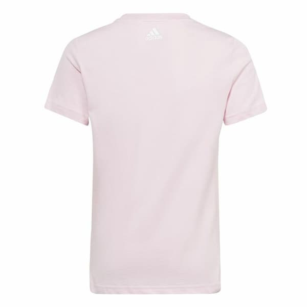 Børne Kortærmet T-shirt Adidas G Lin T Pink - 13-14 år