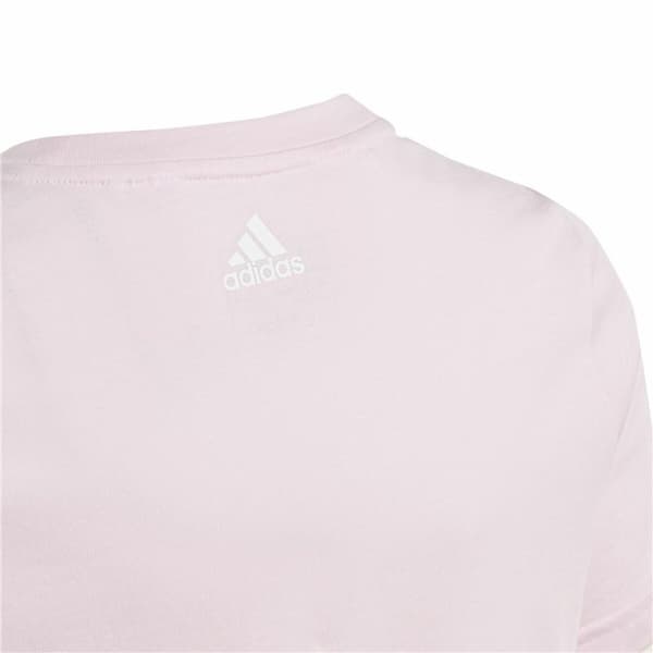 Lasten Lyhythihainen paita Adidas G Lin T Pinkki - 9-10 vuotta