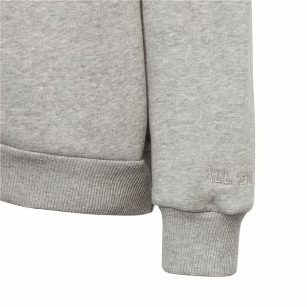 Sweatshirt uden hætte til piger Adidas All Szn Crew Grå - 7-8 år