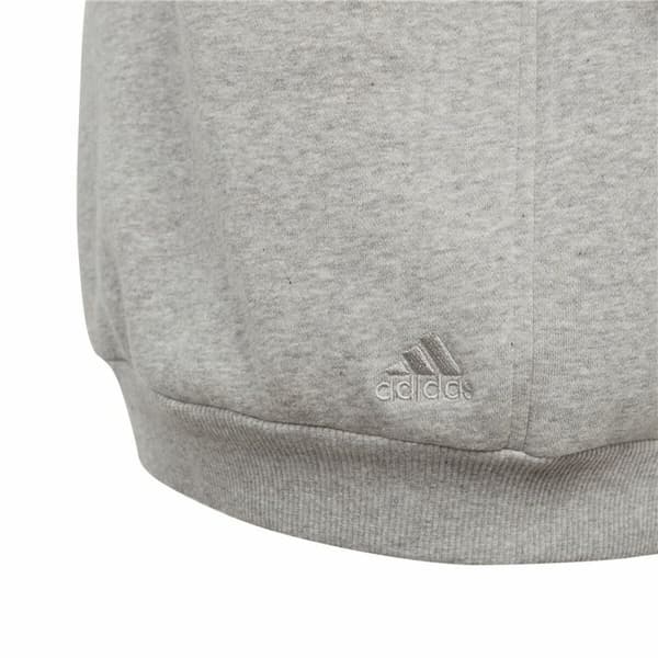 Sweatshirt uden hætte til piger Adidas All Szn Crew Grå - 7-8 år