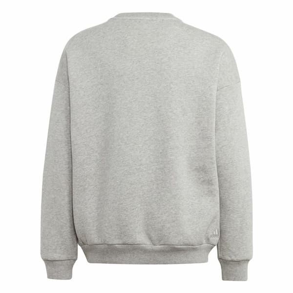 Sweatshirt uden hætte til piger Adidas All Szn Crew Grå - 7-8 år