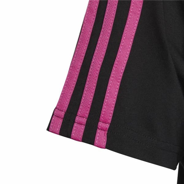 Barne Kortermet T-skjorte Adidas Essentials Svart - 7-8 år