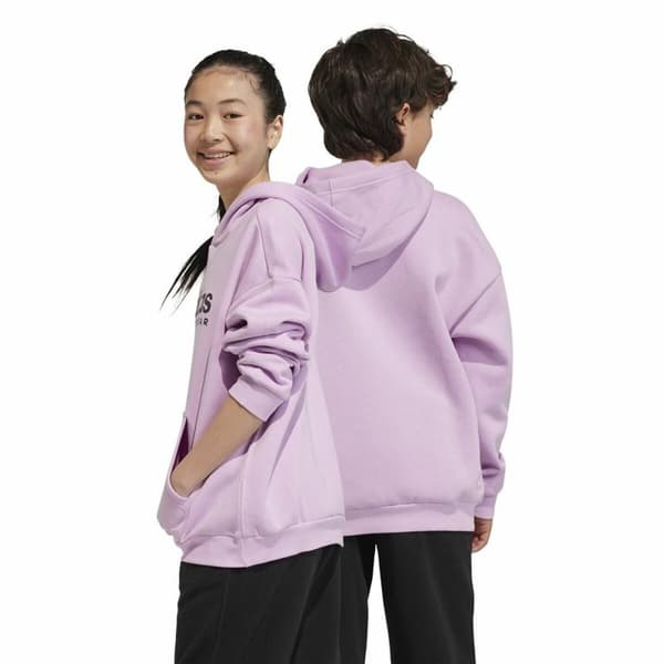 Tyttöjen hupullinen pusero Adidas All Szn Hd Pinkki - 13-14 vuotta