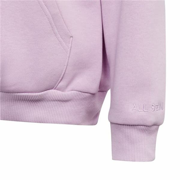 Tyttöjen hupullinen pusero Adidas All Szn Hd Pinkki - 13-14 vuotta