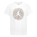Miniatyrbillede 1 af 3: Børne Kortærmet T-shirt Nike JDB POOLSIDE JUMPMAN SS TEE 95D122 001 Hvid - 10 år