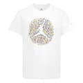 Miniatyrbillede 2 af 3: Børne Kortærmet T-shirt Nike JDB POOLSIDE JUMPMAN SS TEE 95D122 001 Hvid - 10 år