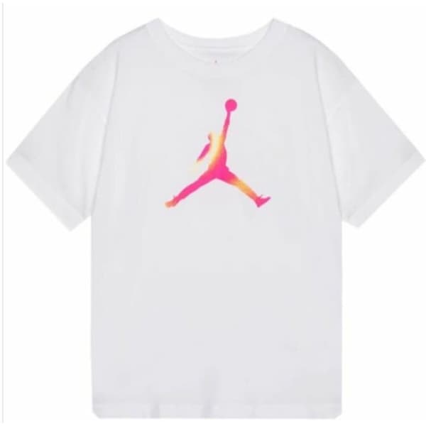 Børne Kortærmet T-shirt Nike Hvid - 12 år