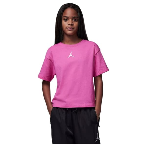 Barn T-shirt med kortärm Nike JDG JORDAN ESSENTIALS 45A770 P5D Rosa - 14 år