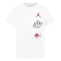 Miniatyrbillede 1 af 3: Børne Kortærmet T-shirt Nike JDB AIR GLOBE JORDAN SS TEE 95D121 001 Hvid - 16 år