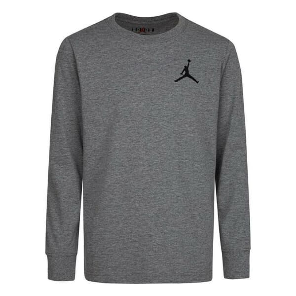 Lasten pitkähihainen T-paita Nike JDB JUMPMAN AIR EMB 95A903 Harmaa - 16 vuotta