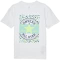 Miniatyrbillede 1 af 3: Børne Kortærmet T-shirt Converse Boyfriend Graphicrt Hvid - 13-15 år