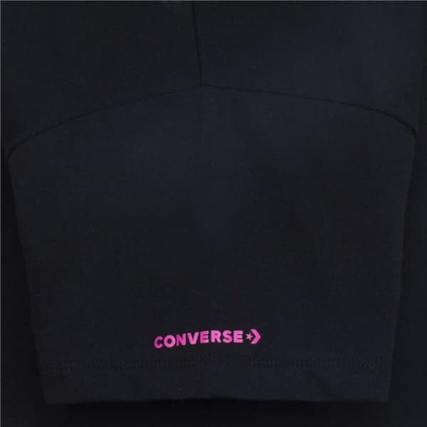 Lasten Lyhythihainen paita Converse Boyfriend Graphicrt Musta - 13-15 vuotta