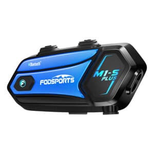 Fodsports M1-S Plus -moottoripyörän sisäpuhelin (musta)