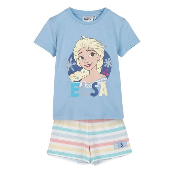 Pyjamas Barn Frozen Ljusblå - 4 år