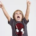 Miniatyrbild 6 av 8: Barn T-shirt med kortärm Spider-Man Mörkgrå - 7 år