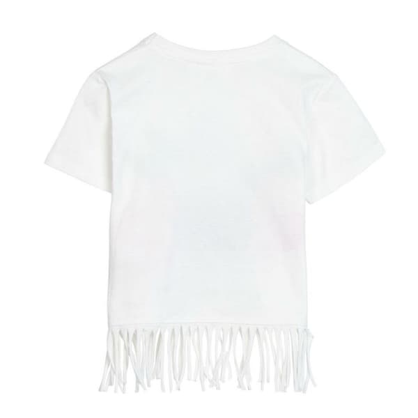 Børne Kortærmet T-shirt Stitch Hvid - 8 år