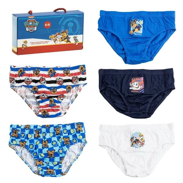 Förpackning med Kalsonger The Paw Patrol Multicolour 5 antal - 6-8 år