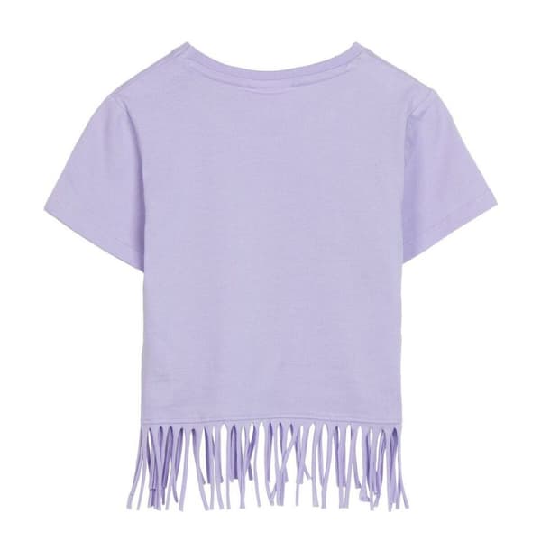 Barn T-shirt med kortärm Minnie Mouse Purpur - 7 år