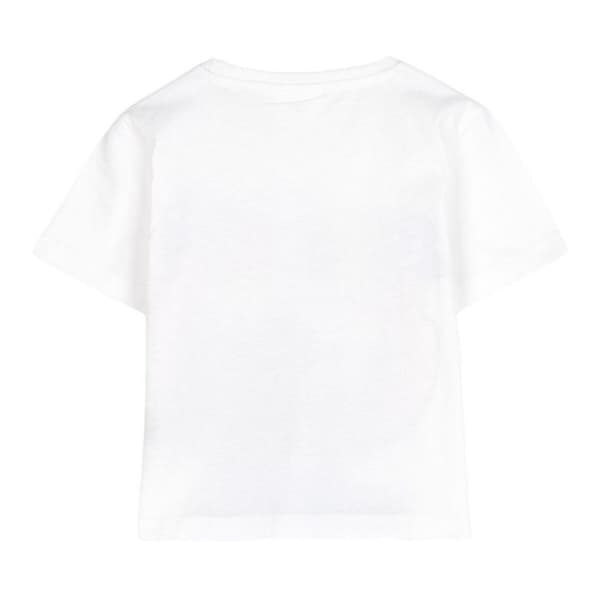 Børne Kortærmet T-shirt Stitch Hvid - 14 år