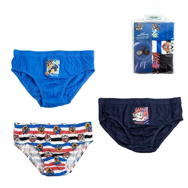 Pakke med boxershorts The Paw Patrol Multifarvet 3 enheder - 2-3 år