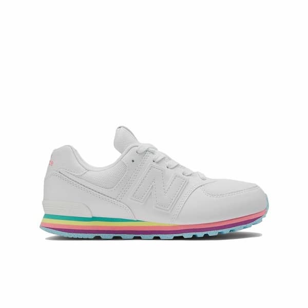 Sportssko til børn New Balance 574 Core Hvid - 36