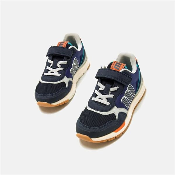 Sportssko for barn Mustang Compact Pluton Marineblå - 36