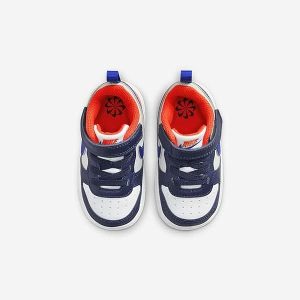 Badskor för småbarn Nike COURT BOROUGH LOW RECRAFT BTV DV5458 401 Vit - 26