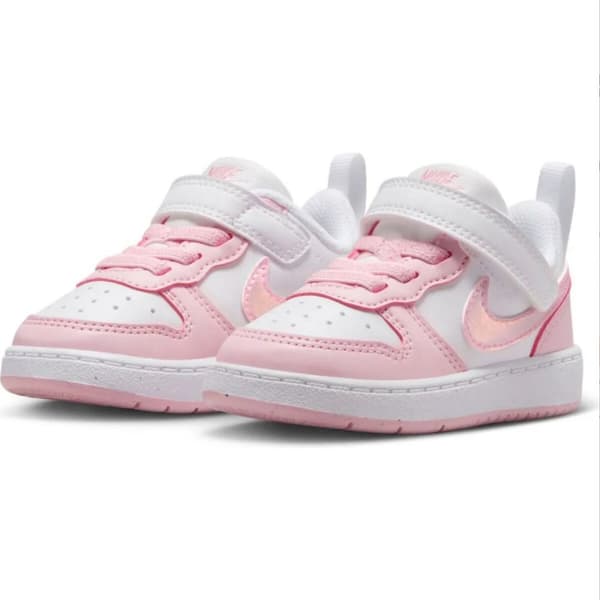 Badskor för småbarn Nike COURT BOROUGH DV5458 105 Vit - 27
