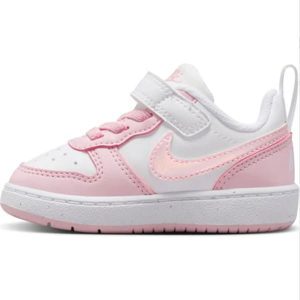 Badskor för småbarn Nike COURT BOROUGH DV5458 105 Vit - 27