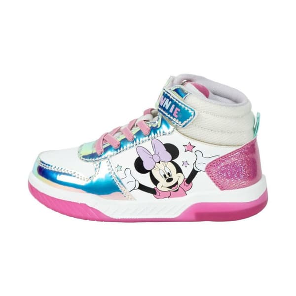 Sportskor med LED Minnie Mouse Silvrig - 28