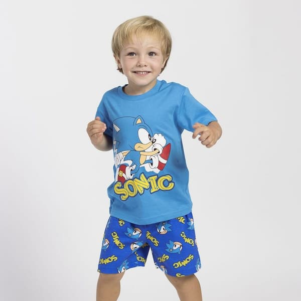 Nattøj Børns Sonic Blå - 10 år