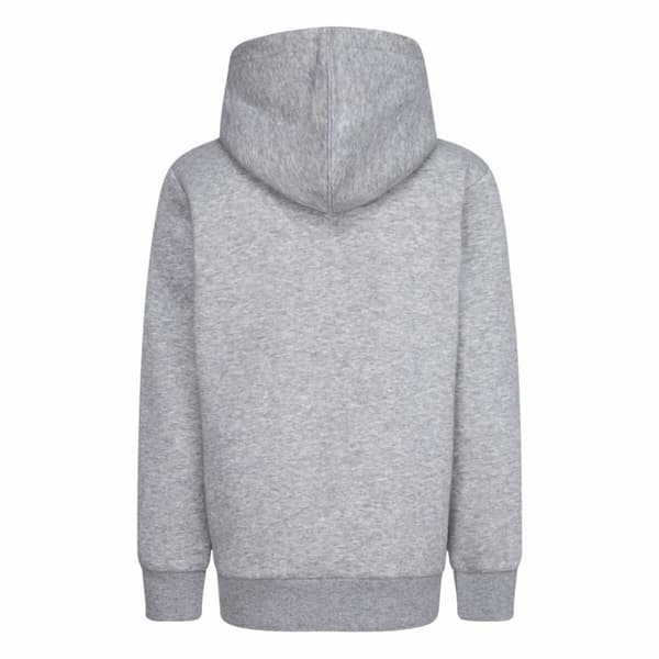 Tröja med huva Unisex Converse Chuck Taylor Patch Core Ljusgrå - 6-7 år