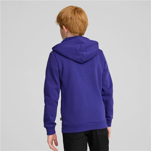Tröja med huva Unisex Puma Essentials+ 2 Col Big Logo Blå - 11-12 år