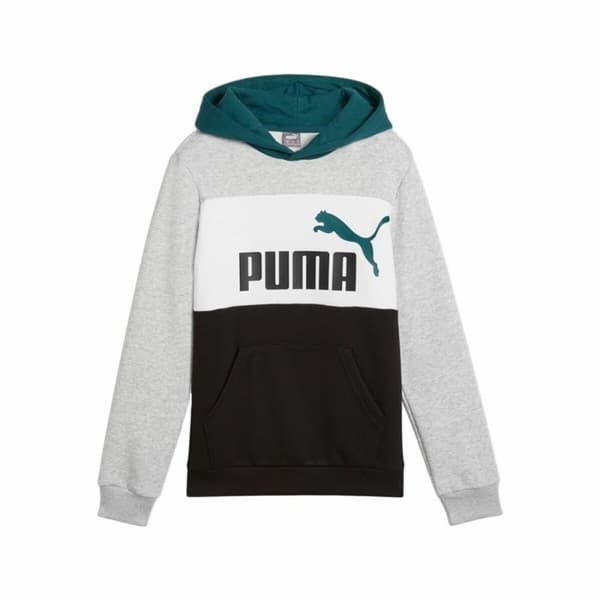 Tröja med huva Unisex Puma Essentials Block - 7-8 år