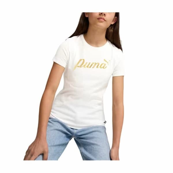 Barn T-shirt med kortärm Puma - 9-10 år