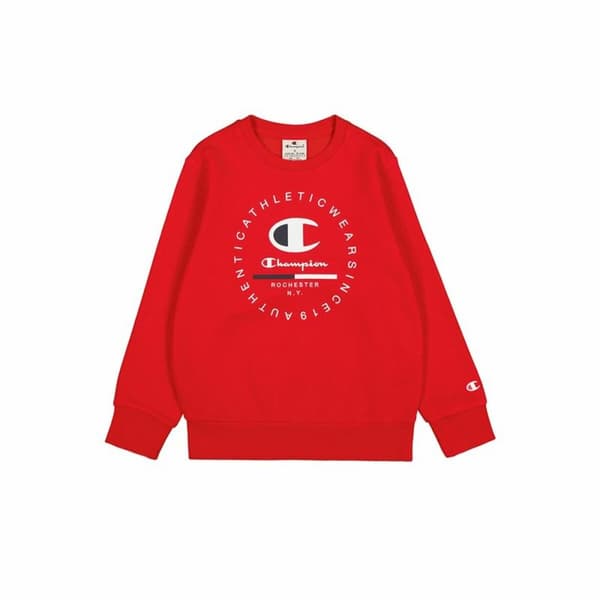 Sweaters uden Hætte til Børn Champion Tomat - 5-6 år