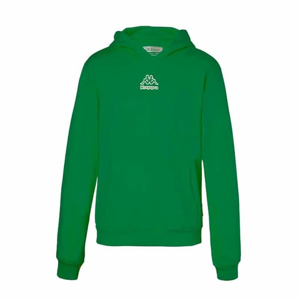 Tröja med huva Unisex Kappa 8031F0079 Grön - 12 år