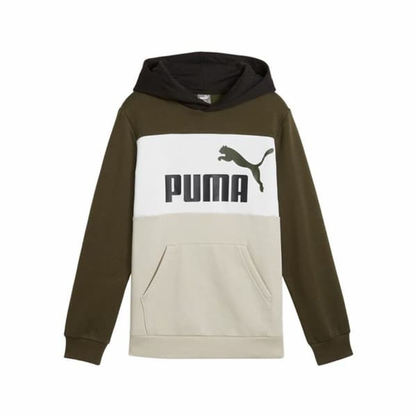 Tröja med huva Unisex Puma Essentials Block - 7-8 år