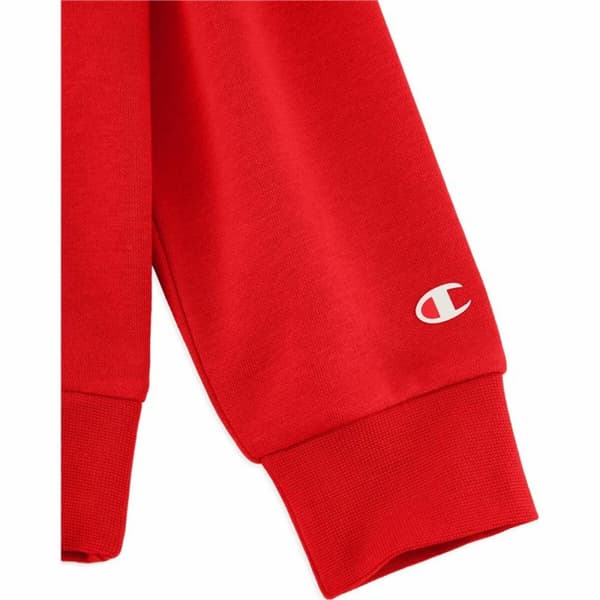 Sweaters uden Hætte til Børn Champion Tomat - 3-4 år