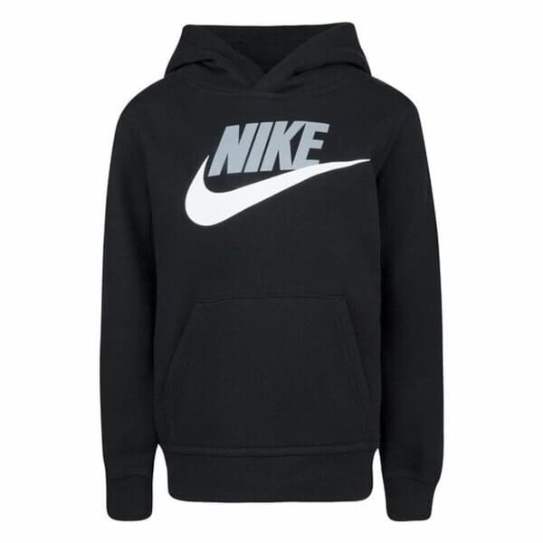 Lasten huppari Nike Club Hbr Musta - 7 vuotta