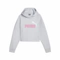 Miniatyrbild 1 av 3: Luvtröja, Flickor Puma Ess Logo Cropped Hoodie G - 5-6 år
