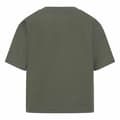 Miniatyrbillede 2 af 3: Børne Kortærmet T-shirt Converse Chuck Patch Boxy Oliven - 10-12 år