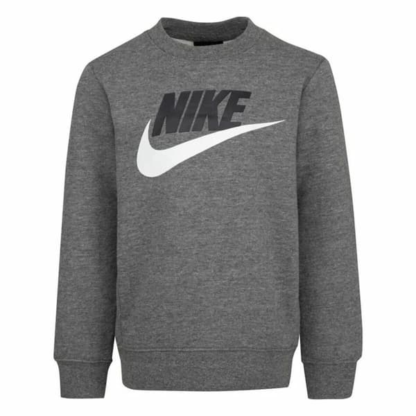 Sweaters uden Hætte til Børn Nike Grå - 7 år