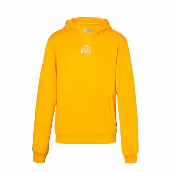 Tröja med huva Unisex Kappa 8031F0079 Gul - 12 år