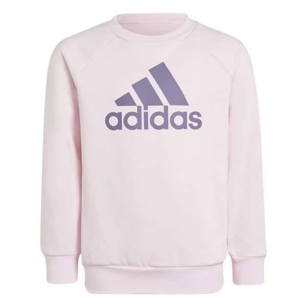 Träningsoverall, Barn Adidas Lk Bos Jog Fleece Rosa - 3-4 år