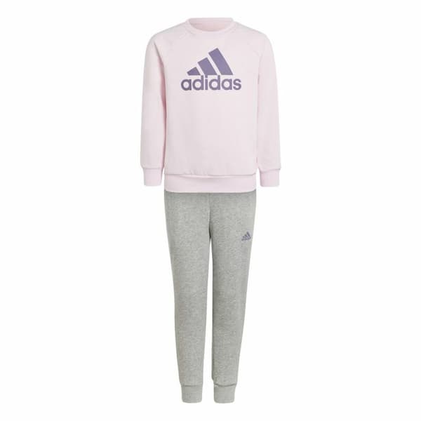 Träningsoverall, Barn Adidas Lk Bos Jog Fleece Rosa - 3-4 år