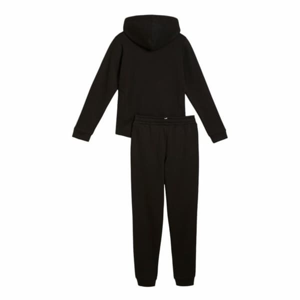Träningsoverall, Barn Puma Hooded Sweat Suit Flecce Cl Svart - 11-12 år