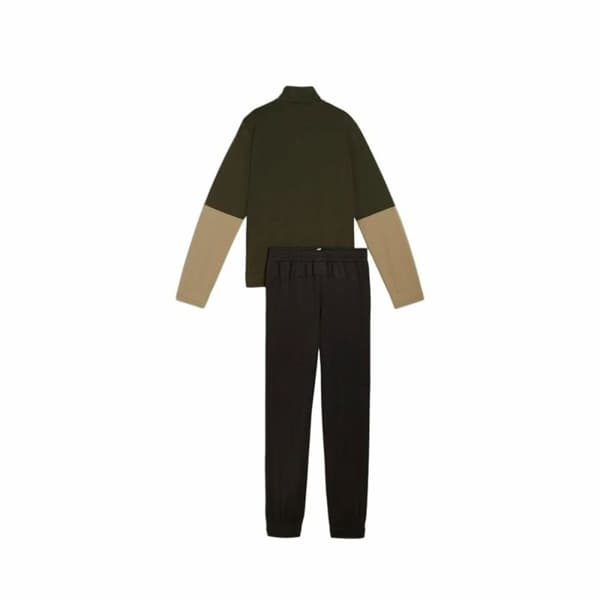 Träningsoverall, Barn Puma Colorblock Poly Suit Persimon Oliv - 15-16 år