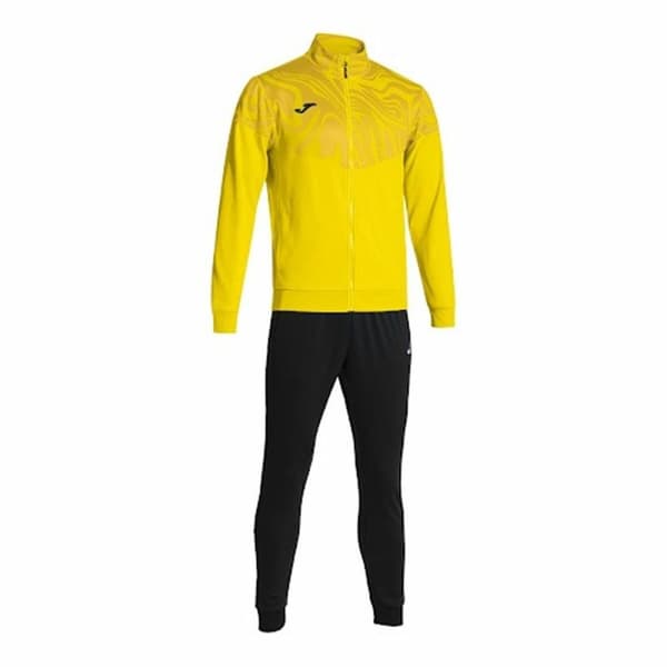 Træningsdragt til børn Joma Sport Lion II Gul Sort - 9-10 år